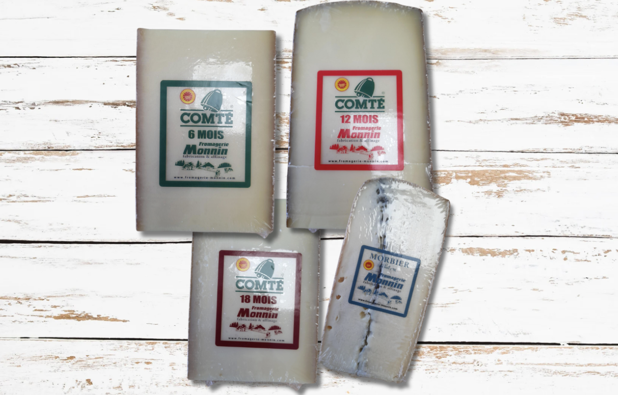 Portions de comté emballées
